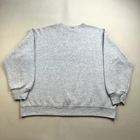 Vintage Kansas State University Sweatshirt Adult Medium Gray KSU Wildcat College - Picture 4 of 11